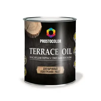 Масла для дерева Prostocolor масло для террас prostocolor, цвет палисандр, 2,2л