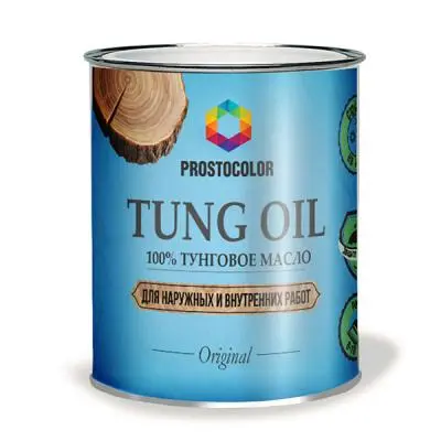Масла для дерева Prostocolor тунговое масло tung oil prostocolor, цвет бесцветный, 0,75л