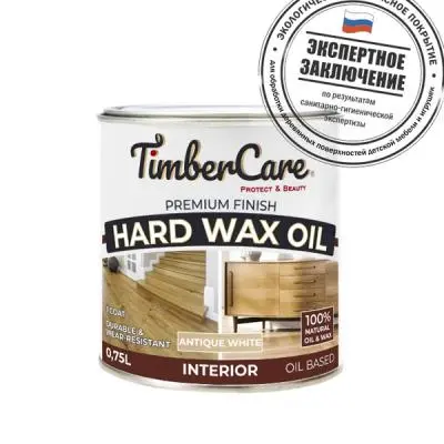 Масла и лаки для дерева TimberCare масло защитное с твердым воском timbercare hard wax oil цвет: темный дуб, 0,75 л 1/4