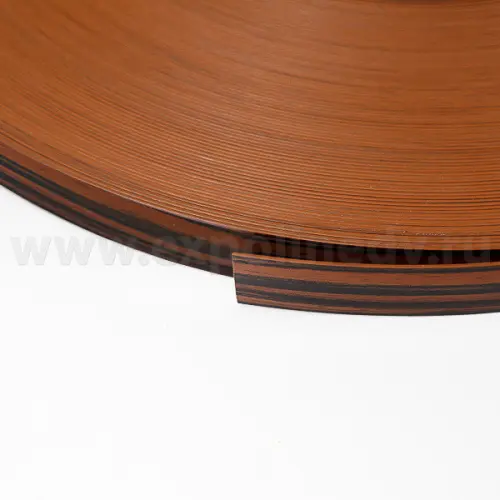 Кромка АКЦИЯ кромка, 1,3*23 авs 491w зебрано, эбонит (mirror gloss)