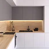 Столешницы ДСП F&S столешница дуб сонома (бардолино) натуральный, form&style 1u 38, 1200, 3000